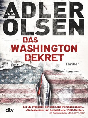 cover image of Das Washington-Dekret